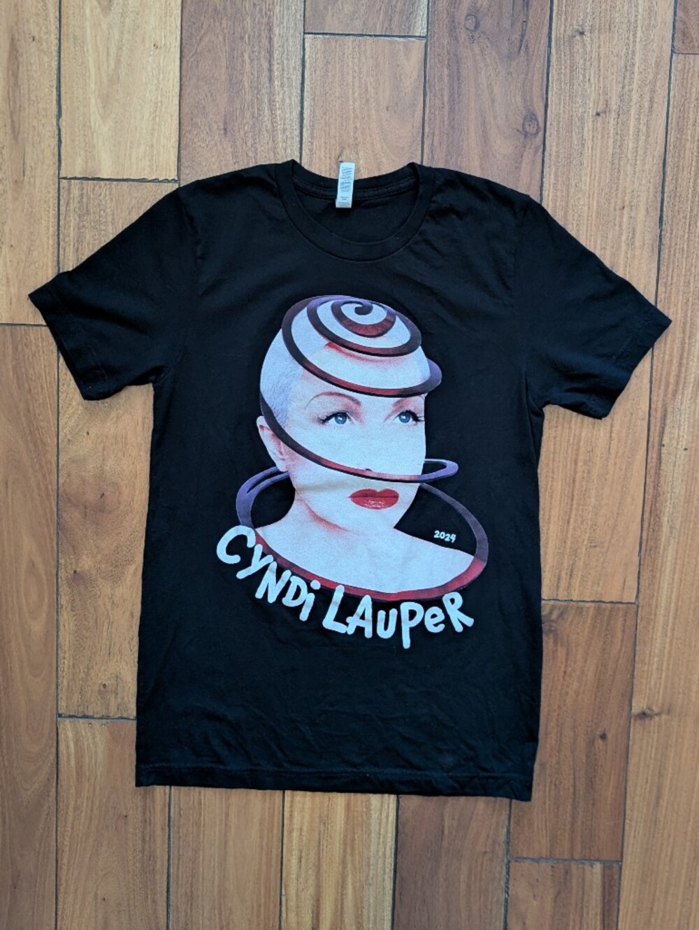 Cyndi Lauper Double Sided Tour T-shirt (M)